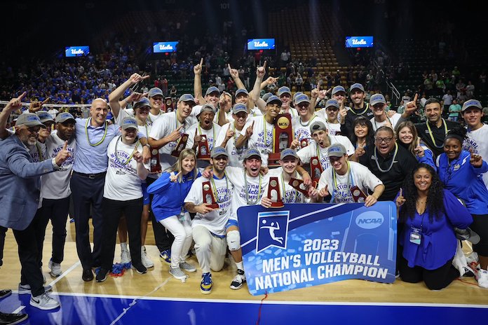 Houlihan, Hawks, Winder discuss NCAA Males’s Volleyball Championship