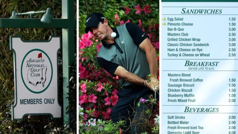 Contained in the bizarre world of Augusta Nationwide Golf Membership, banned phrases, meals, menu, guidelines, membership, golf information