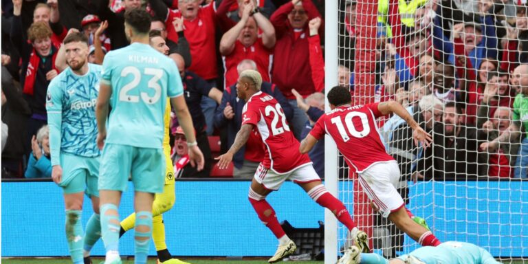 8/10 Nottingham Forest ace seemed again to his finest vs Wolves