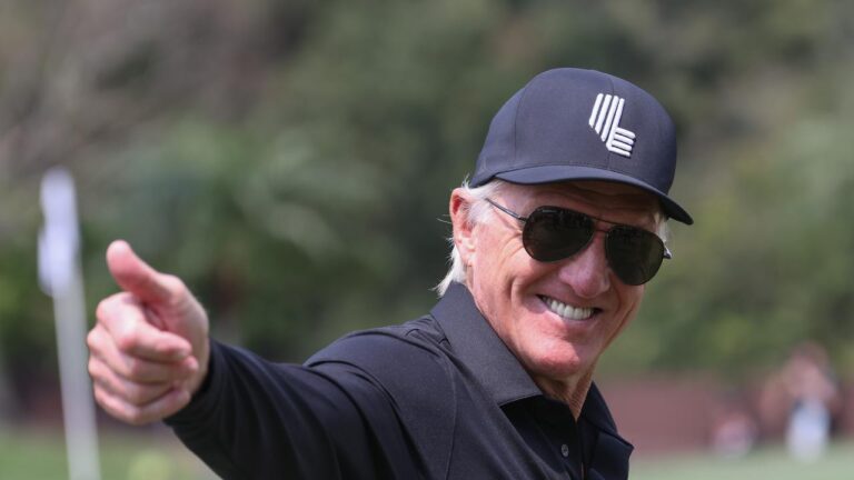 Greg Norman noticed at Augusta, climate forecast for first spherical, storm, rain radar, gate opening delay, newest updates