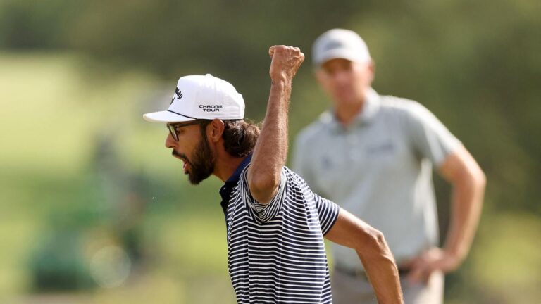 Akshay Bhatia wins Valero Texas Open in playoff over Denny McCarthy, dislocated shoulder, video, last spherical