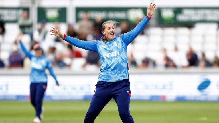 England’s Ecclestone turns into quickest girl to 100 ODI wickets