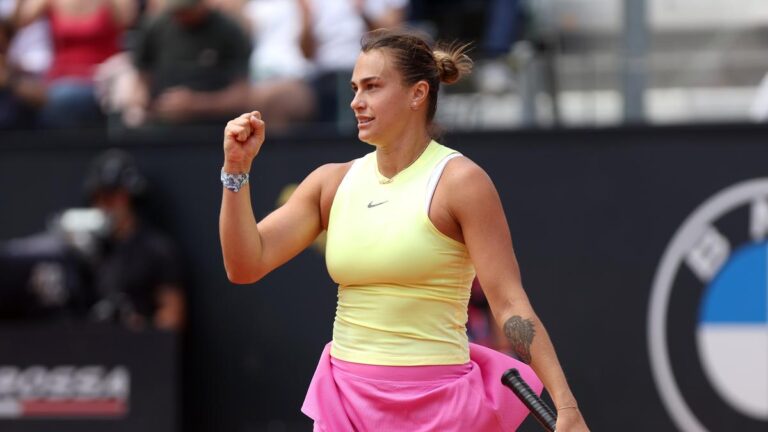 Sabalenka breezes previous Ostapenko and into Rome Open semis