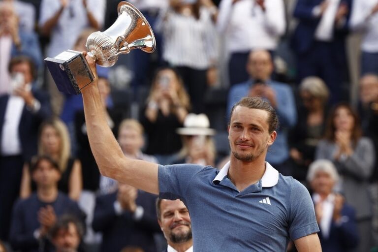 Zverev Defeats Jarry For Masters 1000 Title In Rome