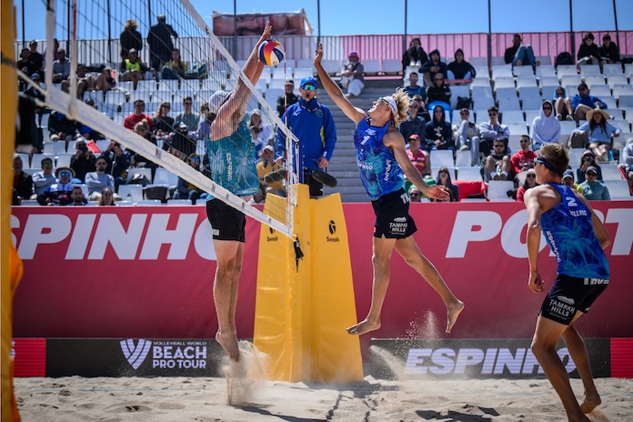 Robust day for People at Espinho Elite 16 seaside volleyball tourney