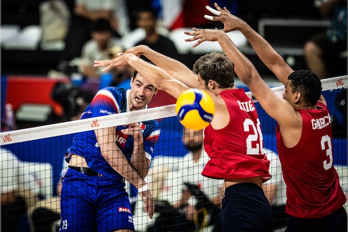 USA males play Bulgaria after loss to France in Volleyball Nations League