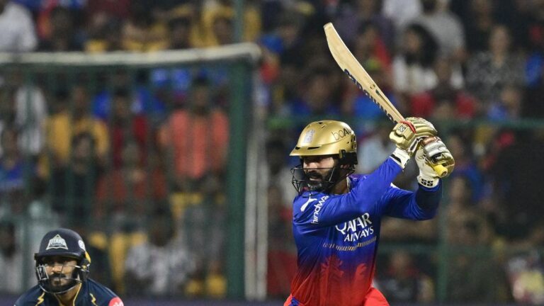 RCB vs GT: Royal Challengers Bengaluru strikes as much as seventh with third straight win