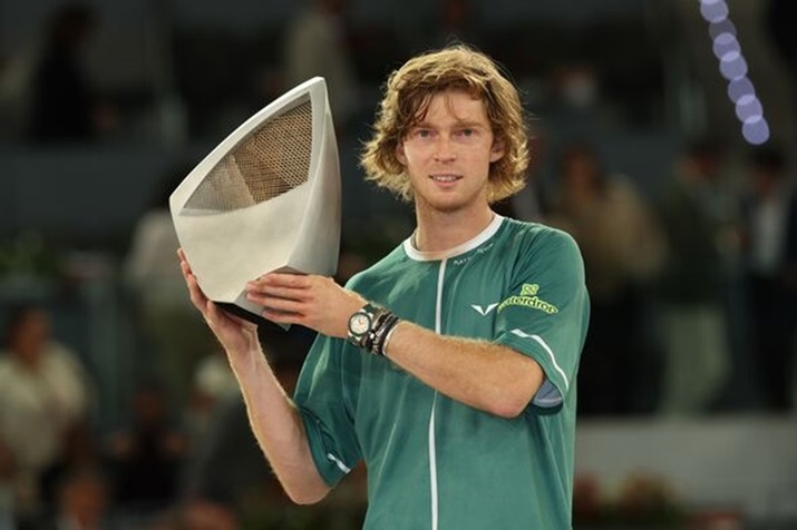 Relentless Rublev Wins Masters 1000 Crown In Madrid