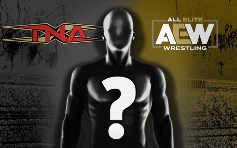 Former AEW Title Backstage at TNA Influence Tv Tapings in Newport, Kentucky