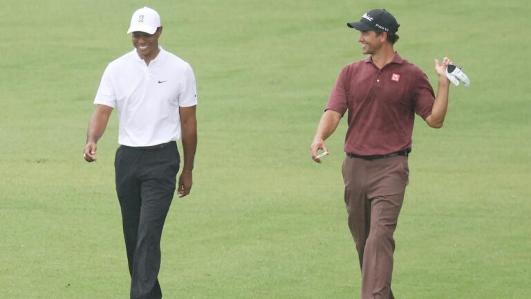 Adam Scott paired with Tiger Woods, Jason Day, Cameron Smith