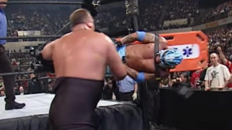 Rey Mysterio particulars infamous 2003 Backlash stretcher angle with Massive Present: ‘That damage’