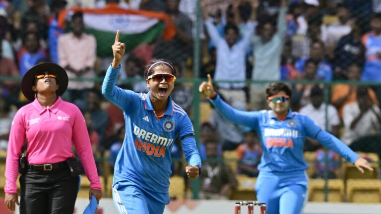 IND-W vs SA-W ODIs: Shreyanka Patil proud of dominating 3-0 win over Proteas in Bengaluru