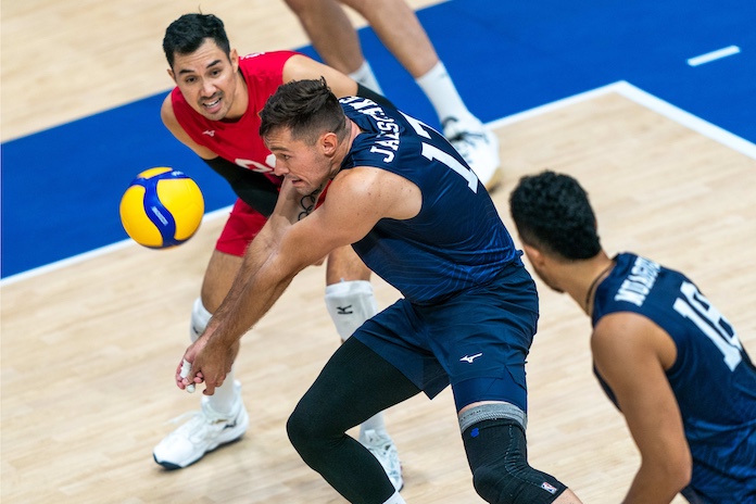 USA males swept by Italy in Volleyball Nations League, face Serbia Friday