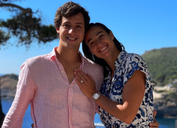 Pleased Days: Caroline Garcia is Engaged!