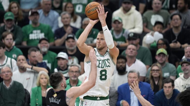 NBA Finals 2023-24: Porzingis returns with 20 as Celtics take lead over Mavericks