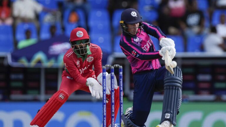 OMA vs SCO, T20 World Cup 2024: Scotland cruises to seven-wicket victory over Oman