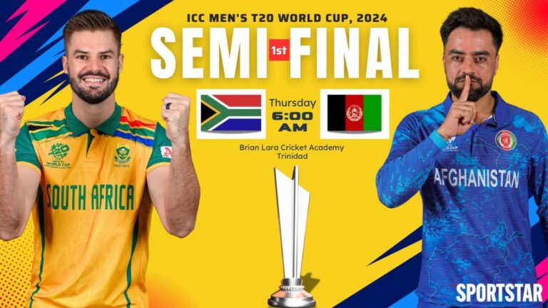 SA vs AFG Dwell Rating, T20 World Cup 2024 semifinal: Afghanistan wins toss, opts to bat v South Africa, groups unchanged