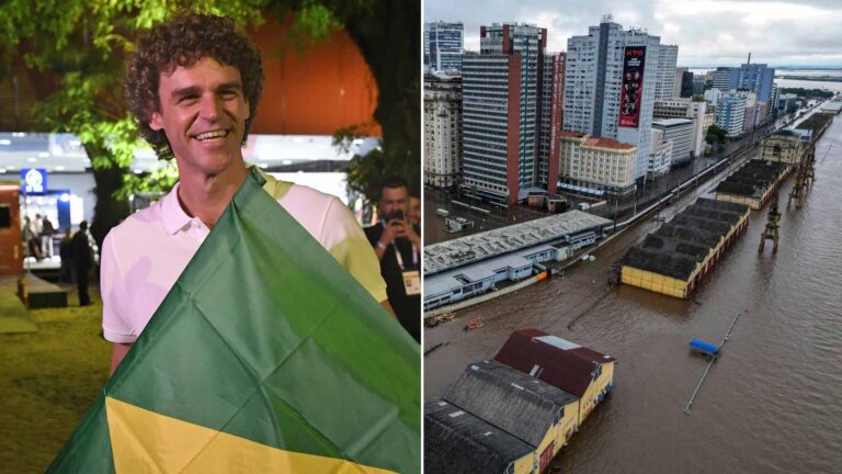 Kuerten, Djokovic, Medvedev & extra rally to profit Brazil flood victims