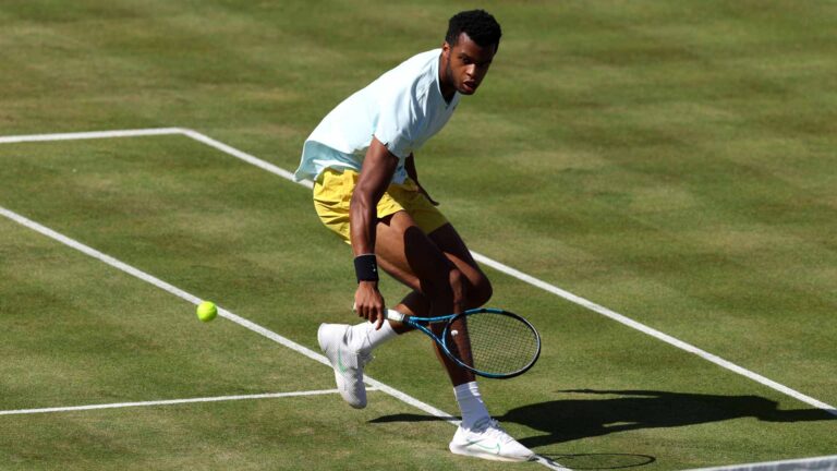 Frenchmen Mpetshi Perricard, Van Assche attain Wimbledon qualifying last spherical