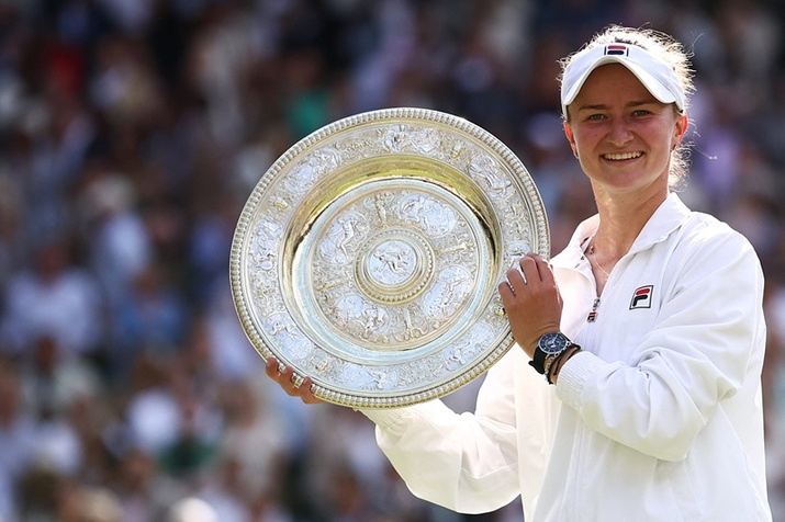 Krejcikova Takes Wimbledon Title