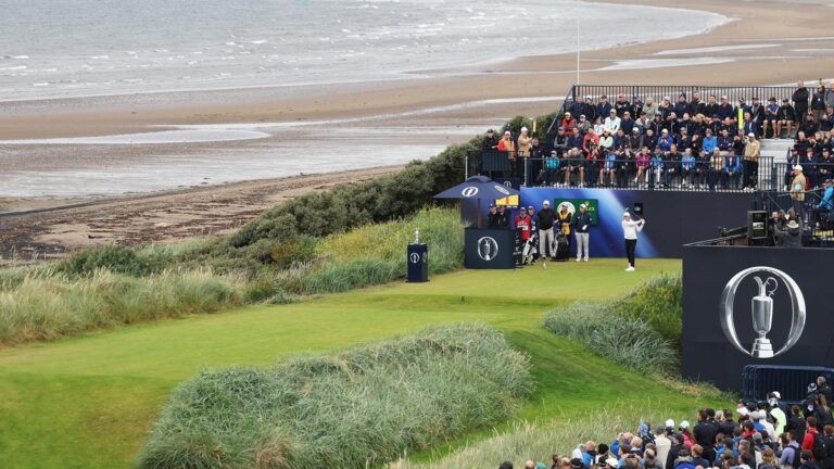 The 152nd Open Championship: Who took the opening tee shot at Royal Troon?