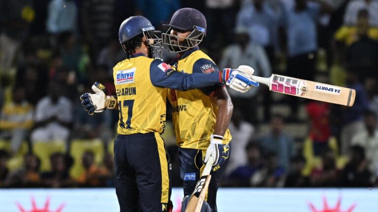 TNPL 2024: Nellai Royal Kings pips Salem Spartans by three wickets