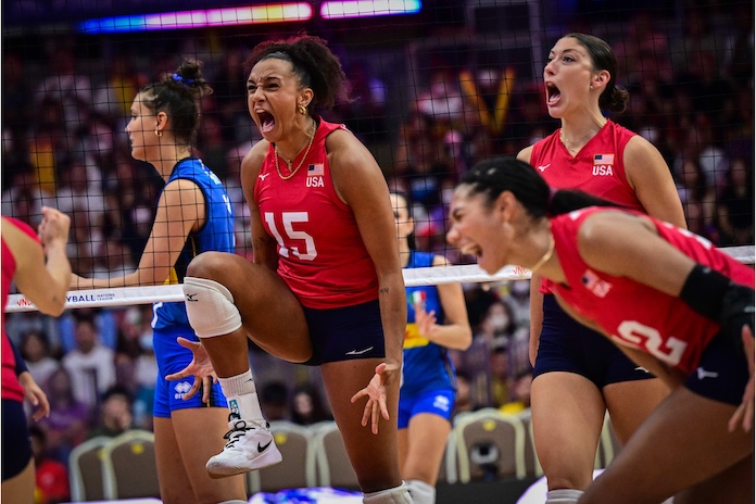 Catching up with USA Volleyball Olympian Haleigh Washington