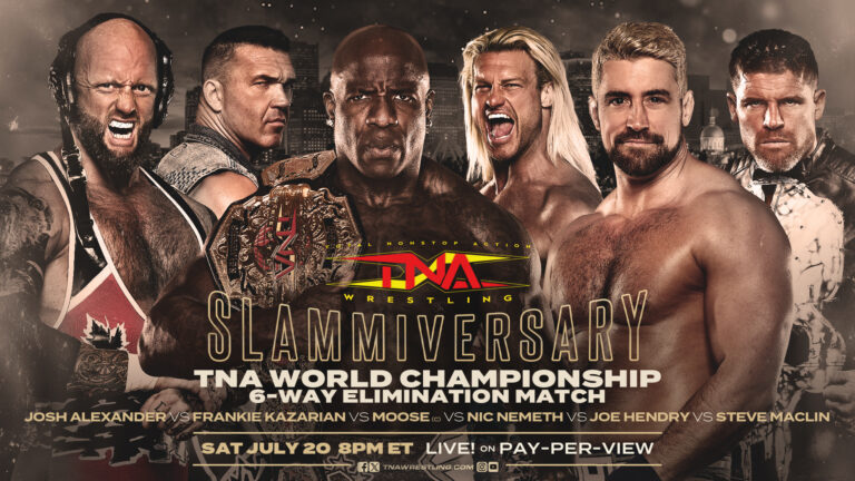 Moose to Defend TNA World Title in 6-Means Elimination Match at Slammiversary – TNA Wrestling