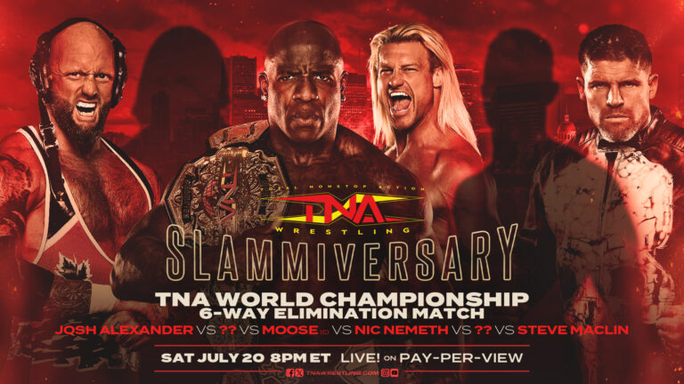 Moose to Defend TNA World Title in 6-Means Elimination Match at Slammiversary – TNA Wrestling