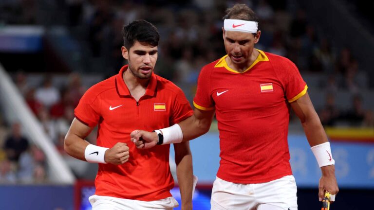 Alcaraz/Nadal win doubles debut at Paris Olympics | ATP Tour