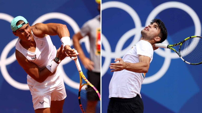 Rafael Nadal & Carlos Alcaraz put together for doubles debut at Paris Olympics | ATP Tour