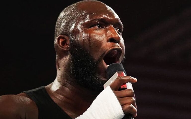 Omos Seemingly Reacts to Rumors of WWE Giving Up on Him