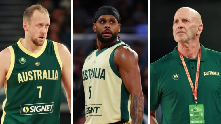 When is the Australia Boomers squad for Paris Olympics introduced?, greatest choice calls, Brian Goorjian, Josh Giddey