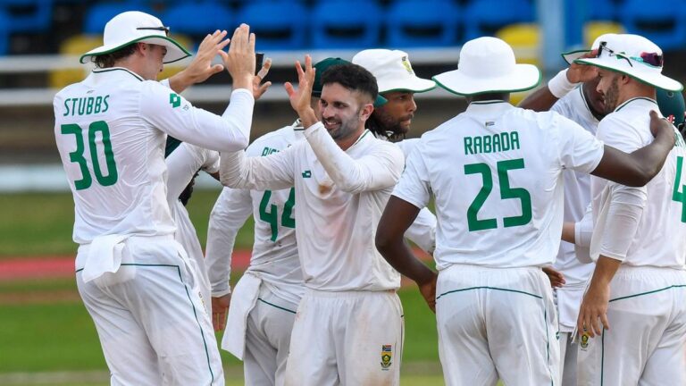 SA vs WI, 1st Take a look at: Maharaj helps South Africa preserve West Indies at bay on rain-affected Day 3