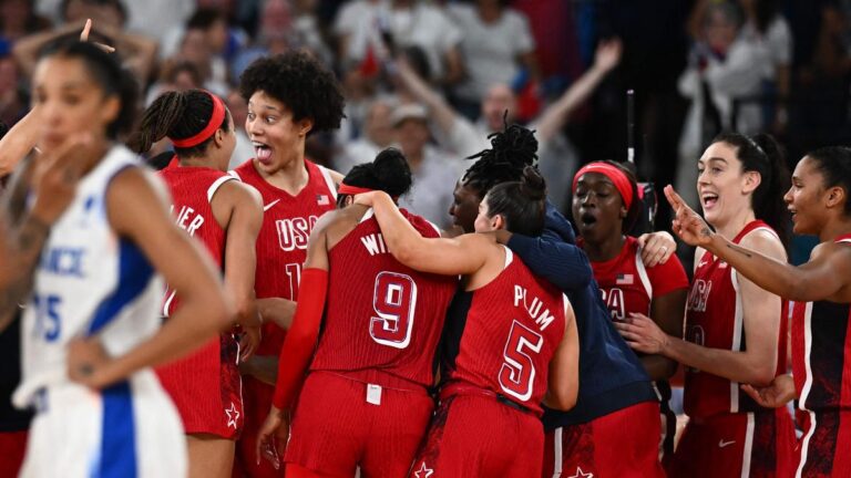 Paris 2024 Olympics: USA survives France scare to win gold medal thriller in ladies’s basketball