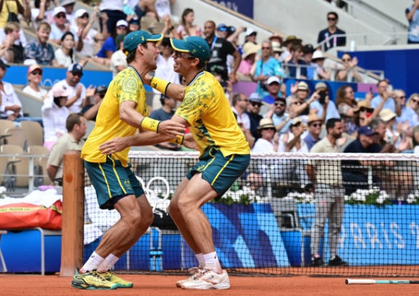 Aussies Ebden and Friends Edge USA To Win Olympic Doubles Gold