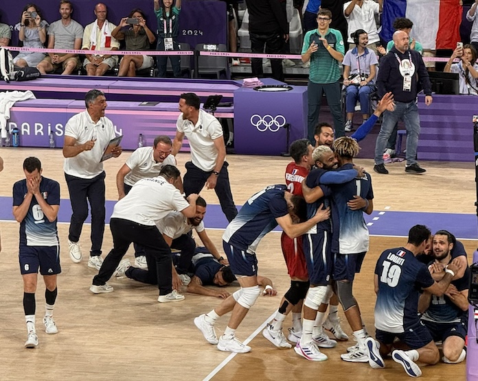 France sweeps Poland to win Olympics males’s volleyball gold