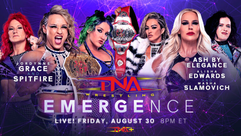 Grace & Spitfire vs. Ash & Malisha in 6-Knockout Tag Introduced for Emergence – TNA Wrestling