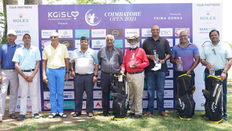 Udayan Mane & staff prevail in Professional-Am occasion of Coimbatore Open 2024