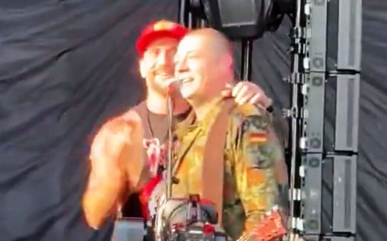 CM Punk Makes Shock Look Throughout Rancid’s Live performance at Wrigley Discipline