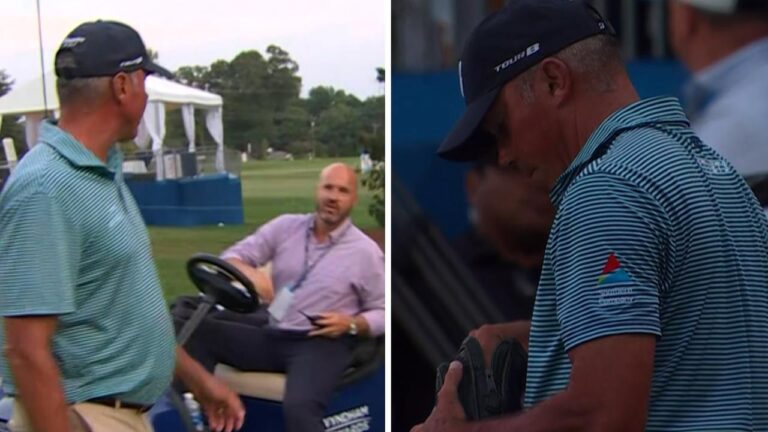 Matt Kuchar abandons on 18th gap of ultimate spherical at Wyndham Championship, what occurred, video, newest information