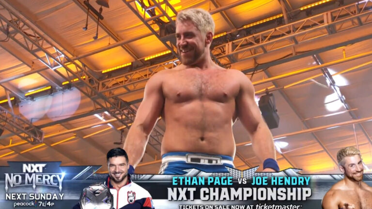 Joe Hendry to Problem NXT Champion Ethan Web page at No Mercy – TNA Wrestling