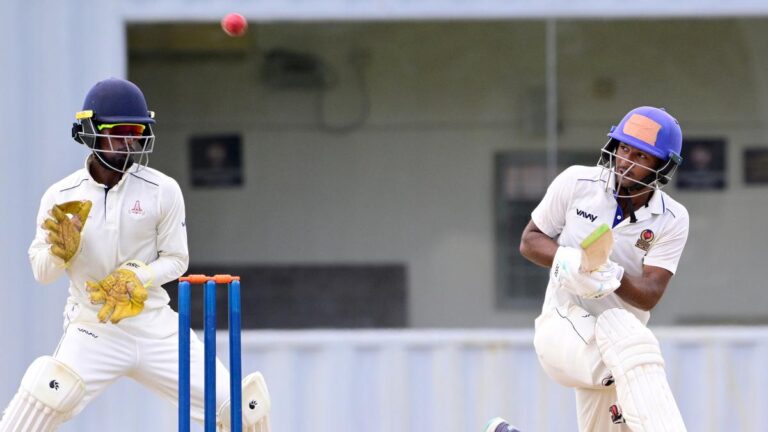 Buchi Babu Event: Ayush Pandey, Anuj Tiwari energy Chhattisgarh to 294/3 vs TNCA XI on Day 1