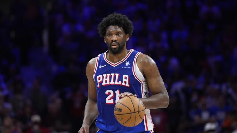 NBA MVP and Olympic champion Joel Embiid indicators contract extension with the 76ers value over 1600 crores