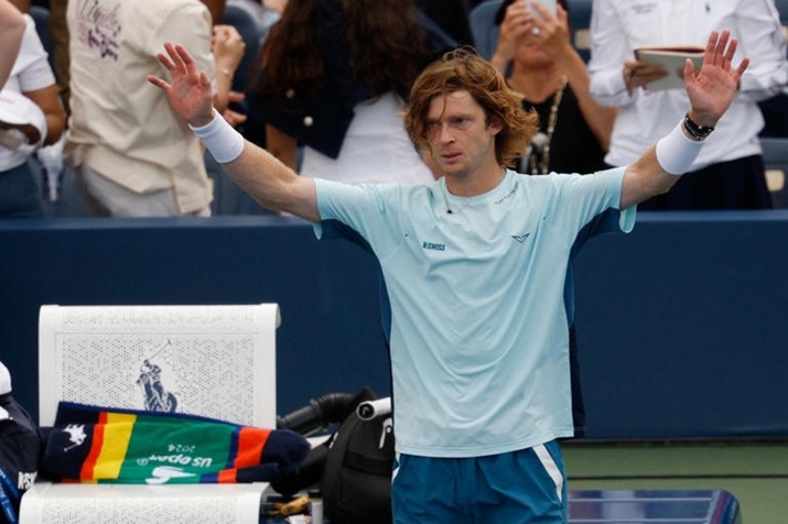 US Open: Rublev Rolls Over Lehecka