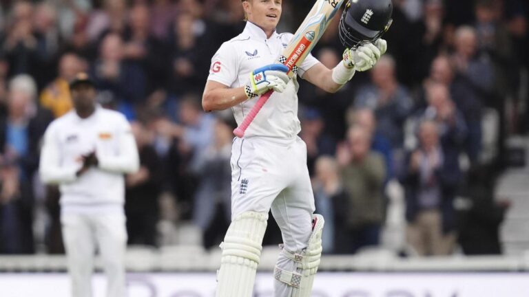 ENG vs SL: Pope century places England in cost towards Sri Lanka at gloomy Oval on day one