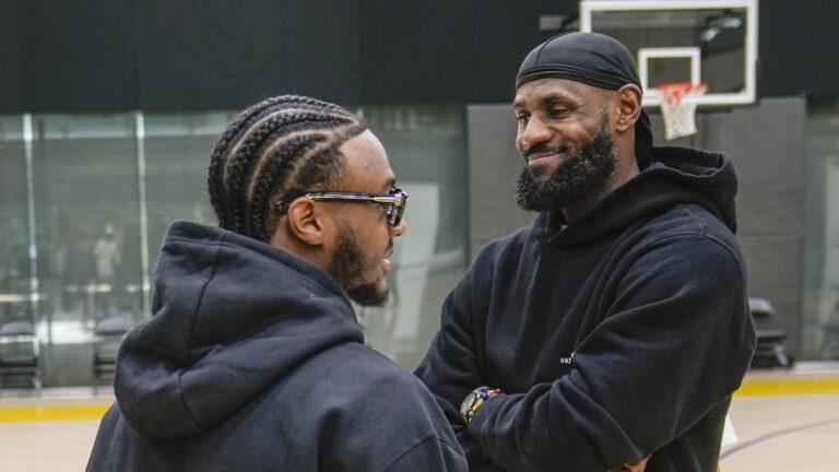 NBA: LeBron and Bronny already scrimmaging with Lakers forward of historic father-and-son season