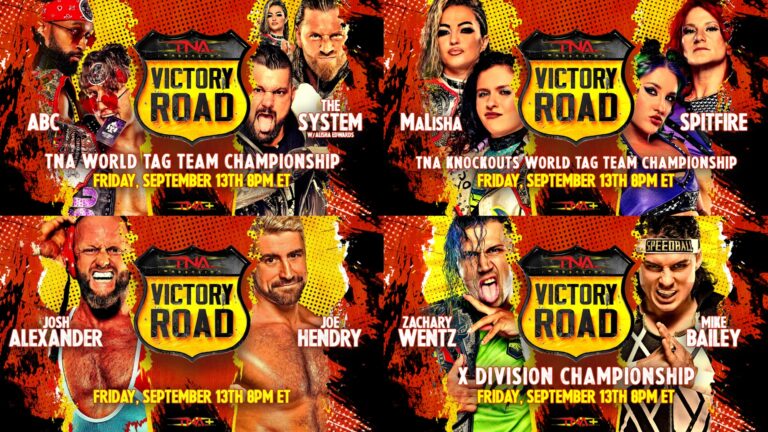 Hendry vs. Alexander, Wentz vs. Bailey & Extra Introduced for Victory Street – TNA Wrestling