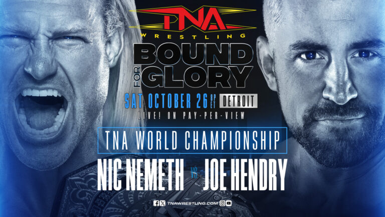 Joe Hendry vs. Nic Nemeth for the TNA World Championship Official for TNA Sure For Glory – TNA Wrestling
