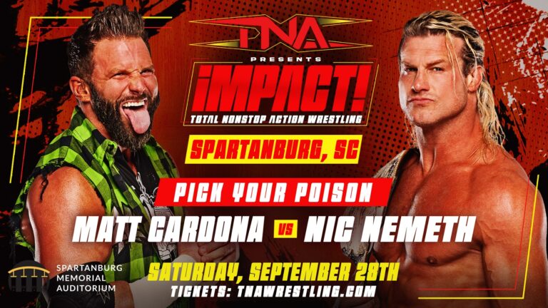 Preview the Lineup, Plus Meet & Greets for TNA iMPACT! in Spartanburg, SC on September 27 & 28 – TNA Wrestling